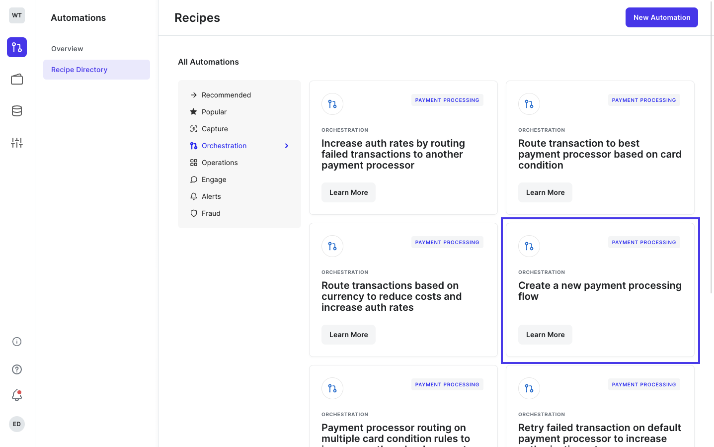 Step 5 automation directory