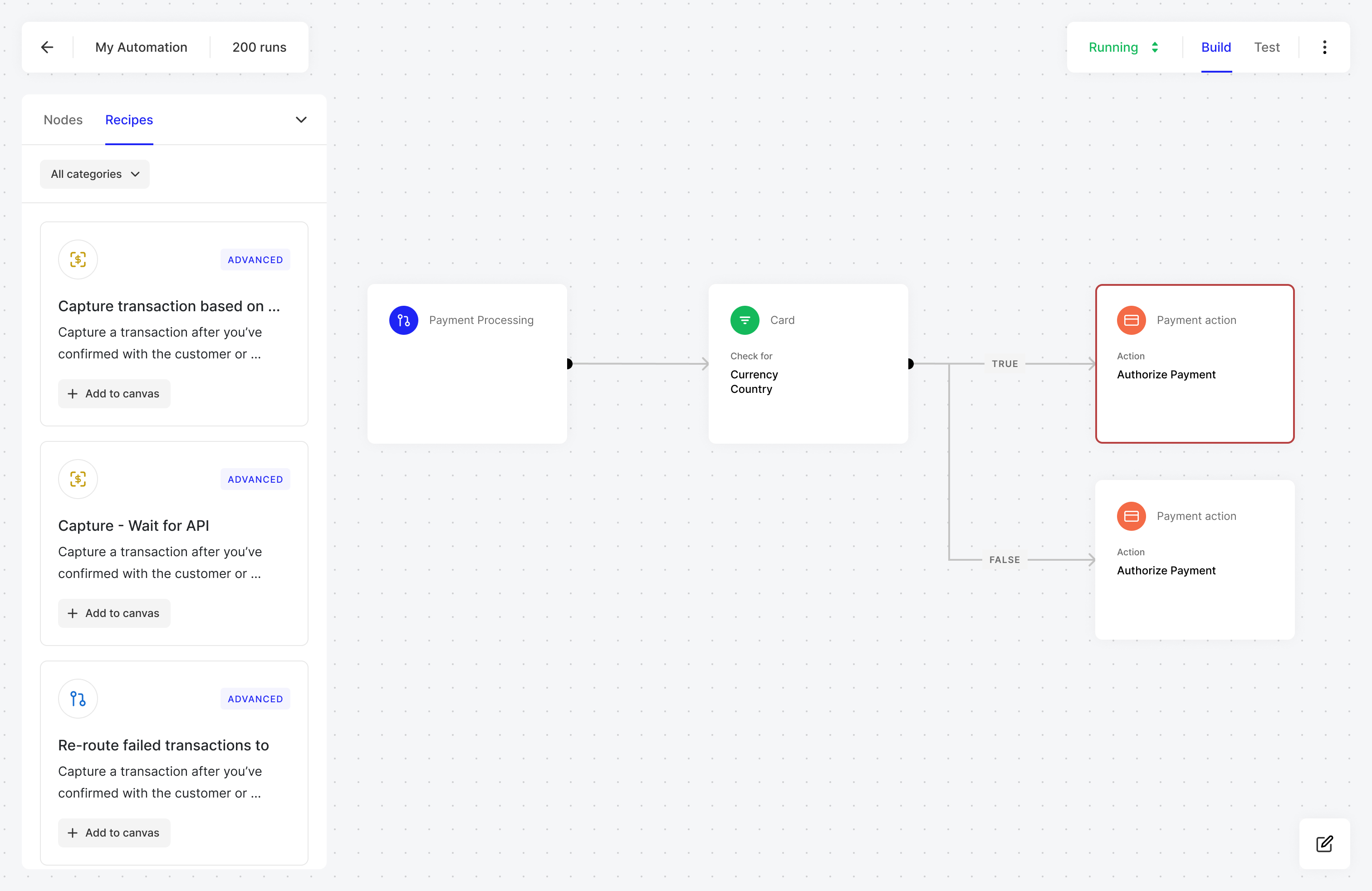 WhenThen no-code editor