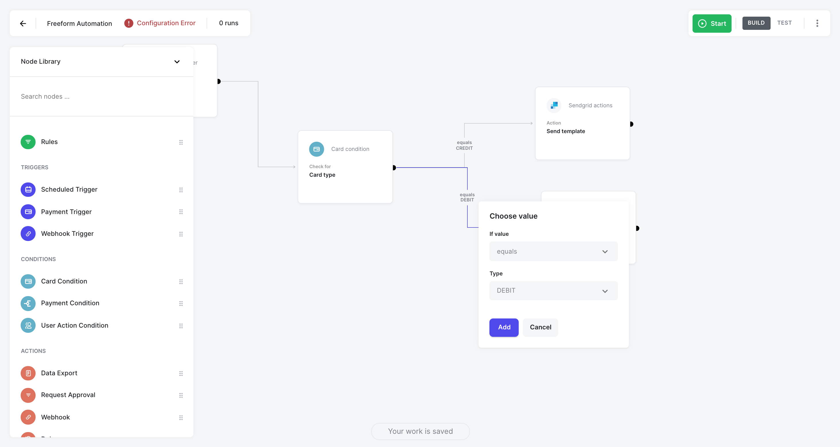 Define card condition